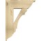Ekena Millwork Olympic Traditional Rough Sawn Bracket w/ Offset Brace, Douglas Fir, 8"W x 22"D x 30"H BKT0806X22X30OLY01RDF - alternate 2